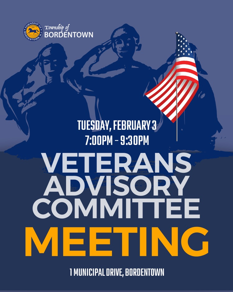Veterans Advisory Committee Meeting is Tonight, 2/3