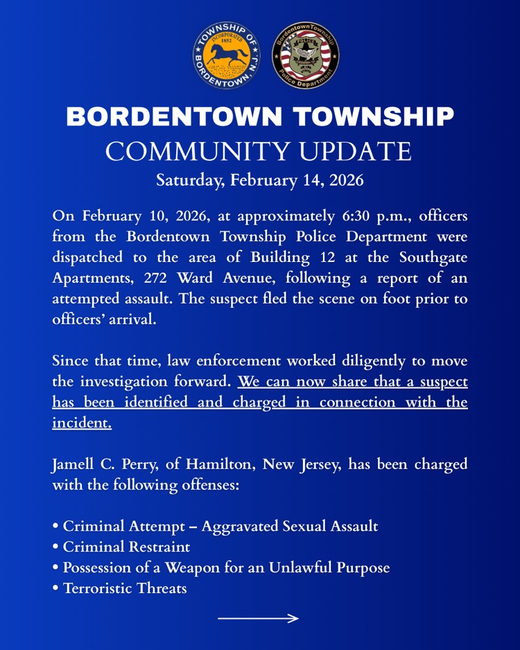 Community Update: A suspect has been identified and charged in connection with the February 10 incident.