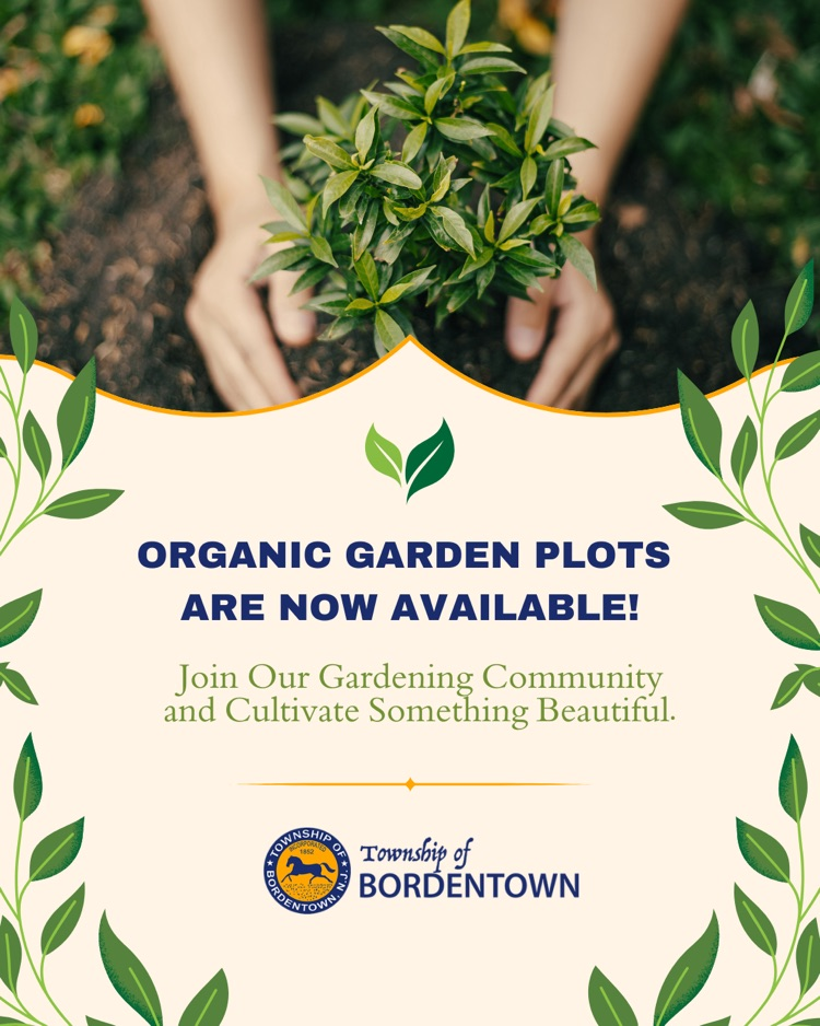 Organic Garden Plots are Now Available