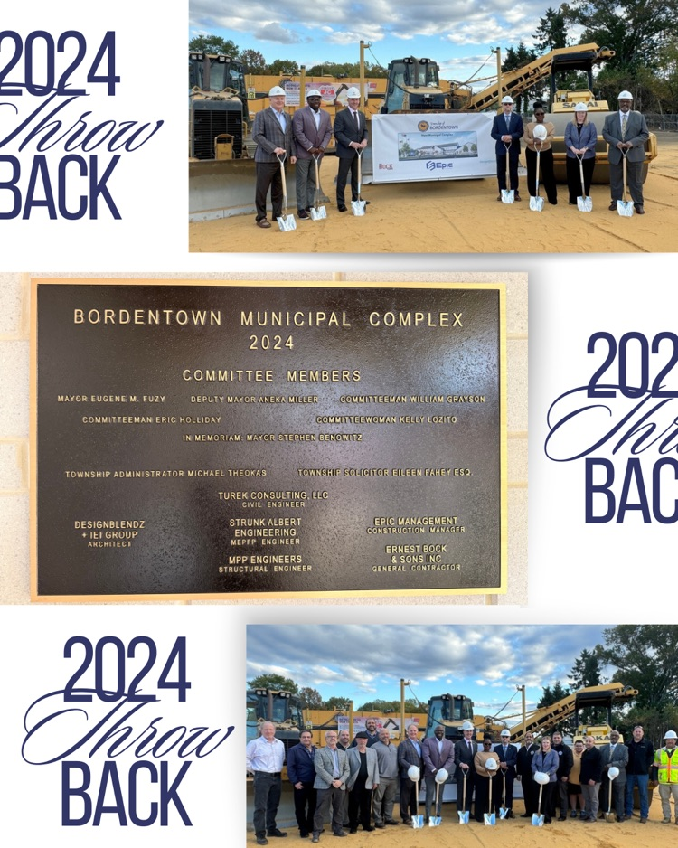 2024 Throwback to when we broke ground for the new Municipal Building