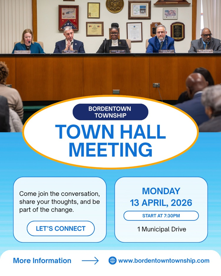 Township Committee Meeting on Monday 4/13