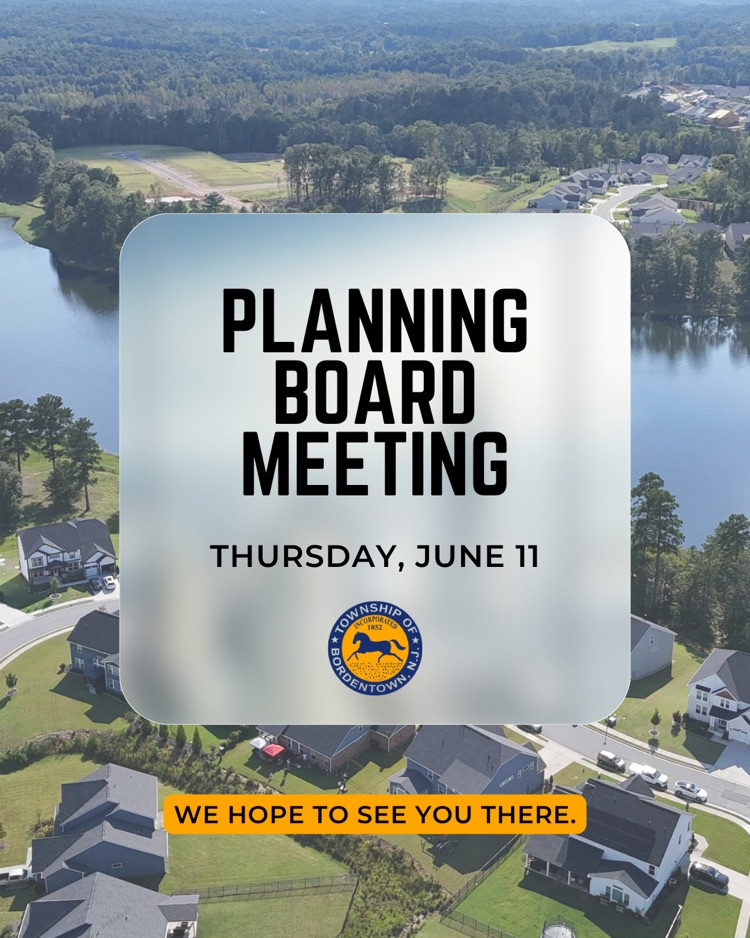 Planning Board Meeting TONIGHT 6/11 at 7pm