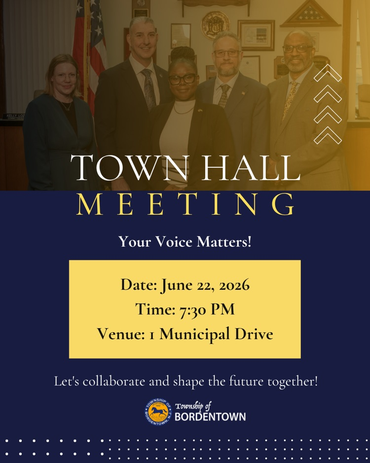 Town Hall Meeting on Monday, June 22 at 7:30pm