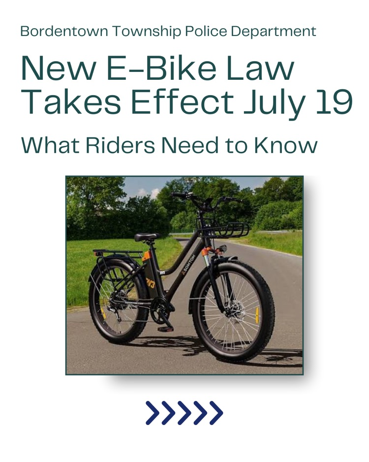 New E-Bike Law Takes Effect 7/19