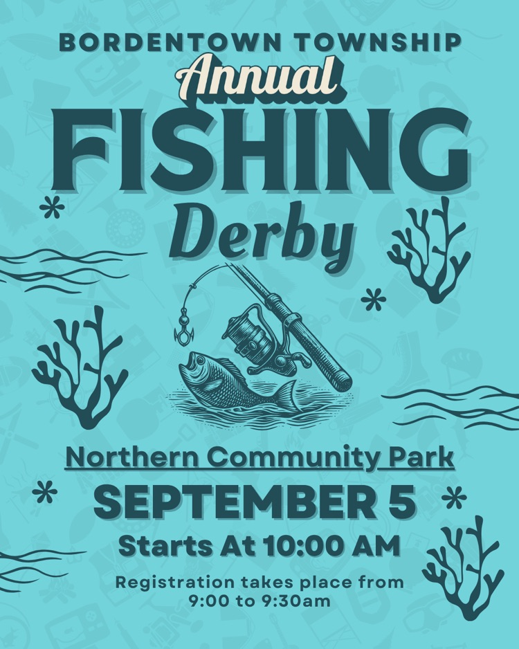 Annual Fishing Derby on 9/5 at Northern Community Park