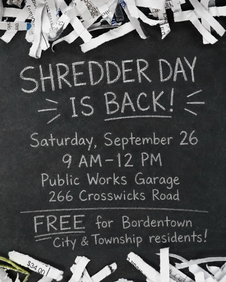 Shredder Day is Back on Saturday, 9/26 at 9am