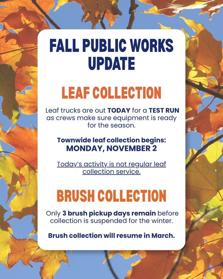 Fall Public Works Update