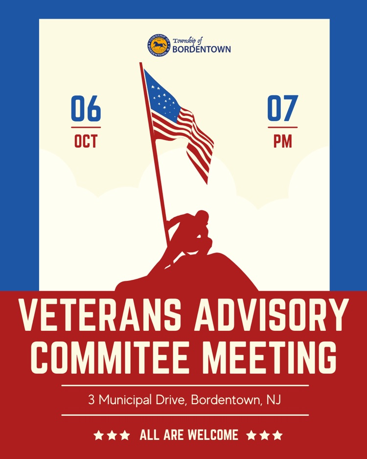 Veterans Advisory Committee Meeting is Tonight, 10/6