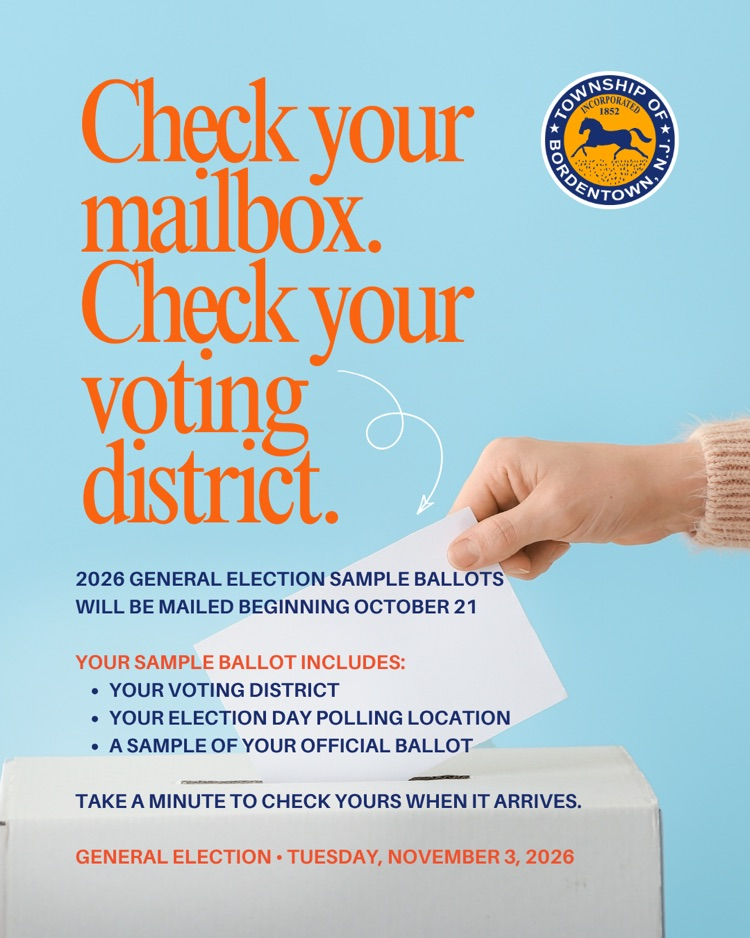 Check your ballot. Check your voting district.