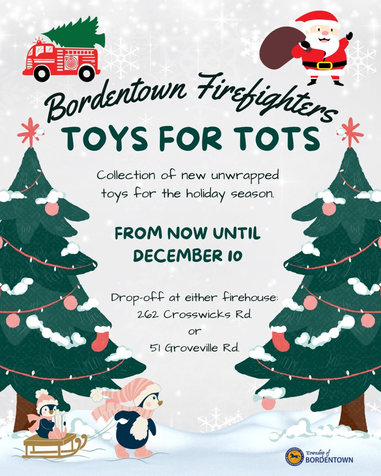 Bordentown Firefighters Toys for Tots
