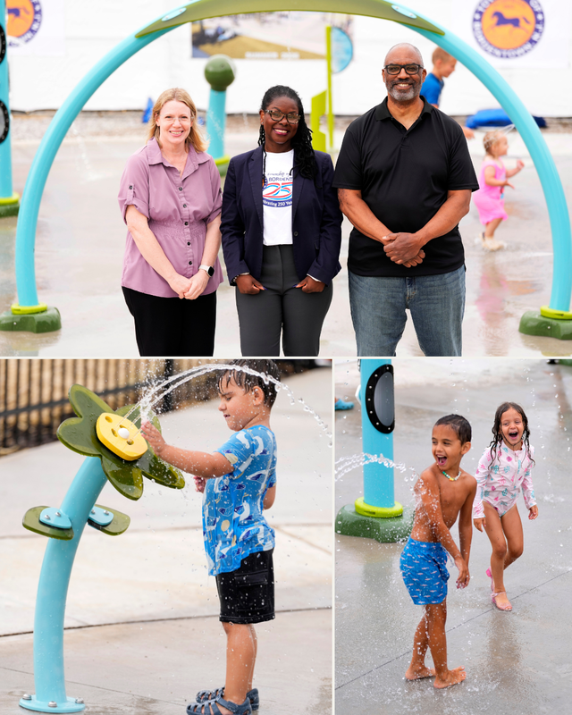 Splash Pad Grand Opening