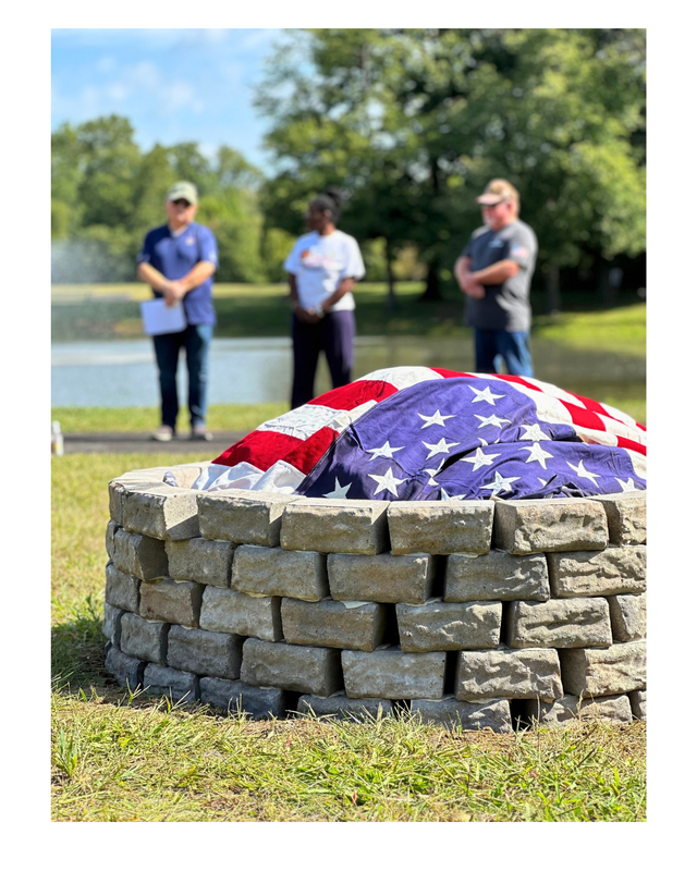 Bordentown Township Flag Retirement Ceremony