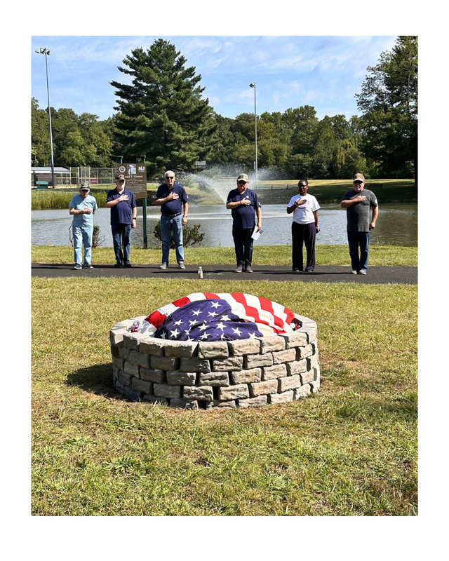Bordentown Township Flag Retirement Ceremony