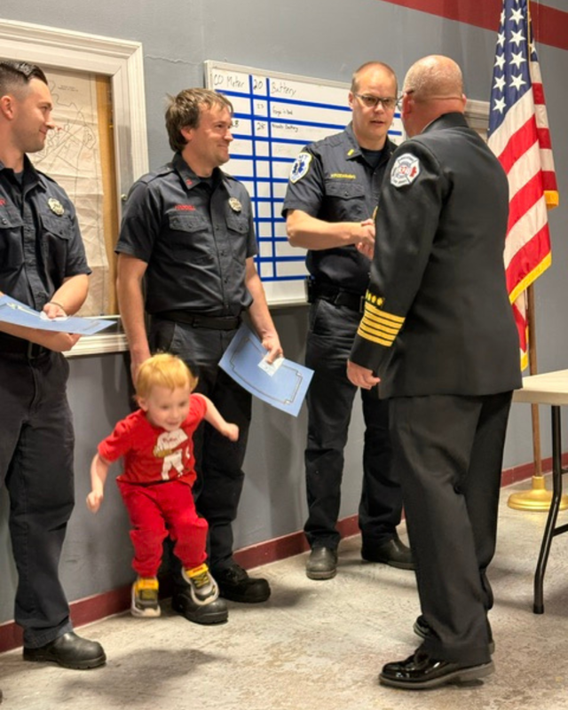 Fire District 2 Award Ceremony