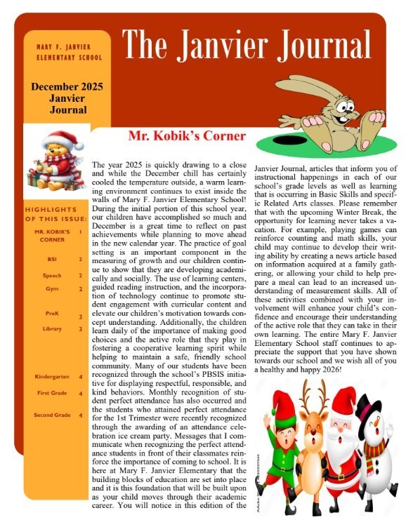 Janvier Journal December