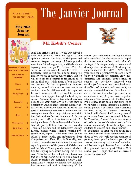 May Janvier Journal