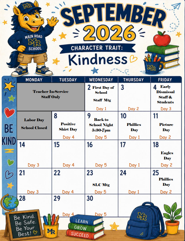 September Calendar