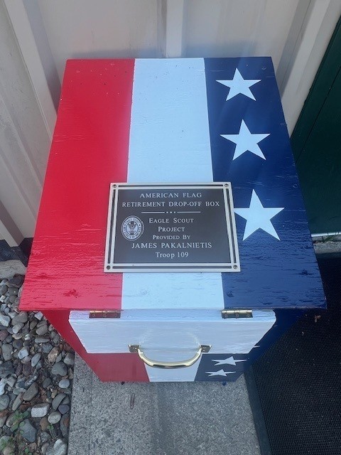 flag box