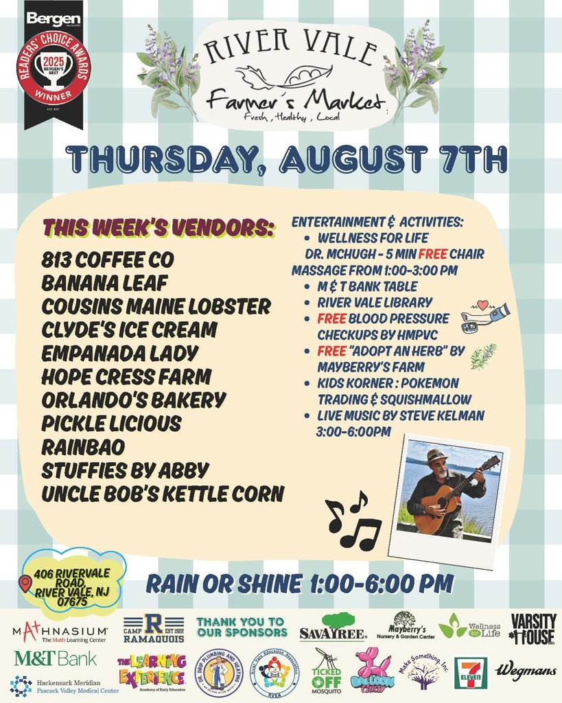 farmers market August 7