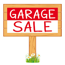 garage sale this weekend