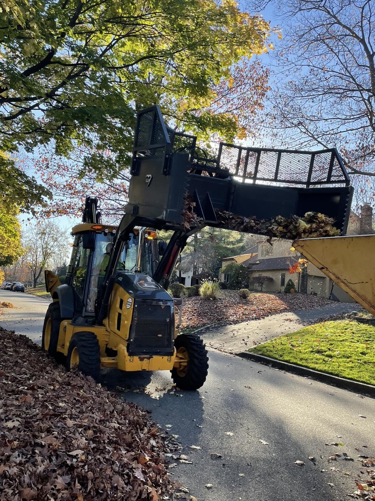 leaf collection over