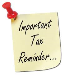 tax reminder