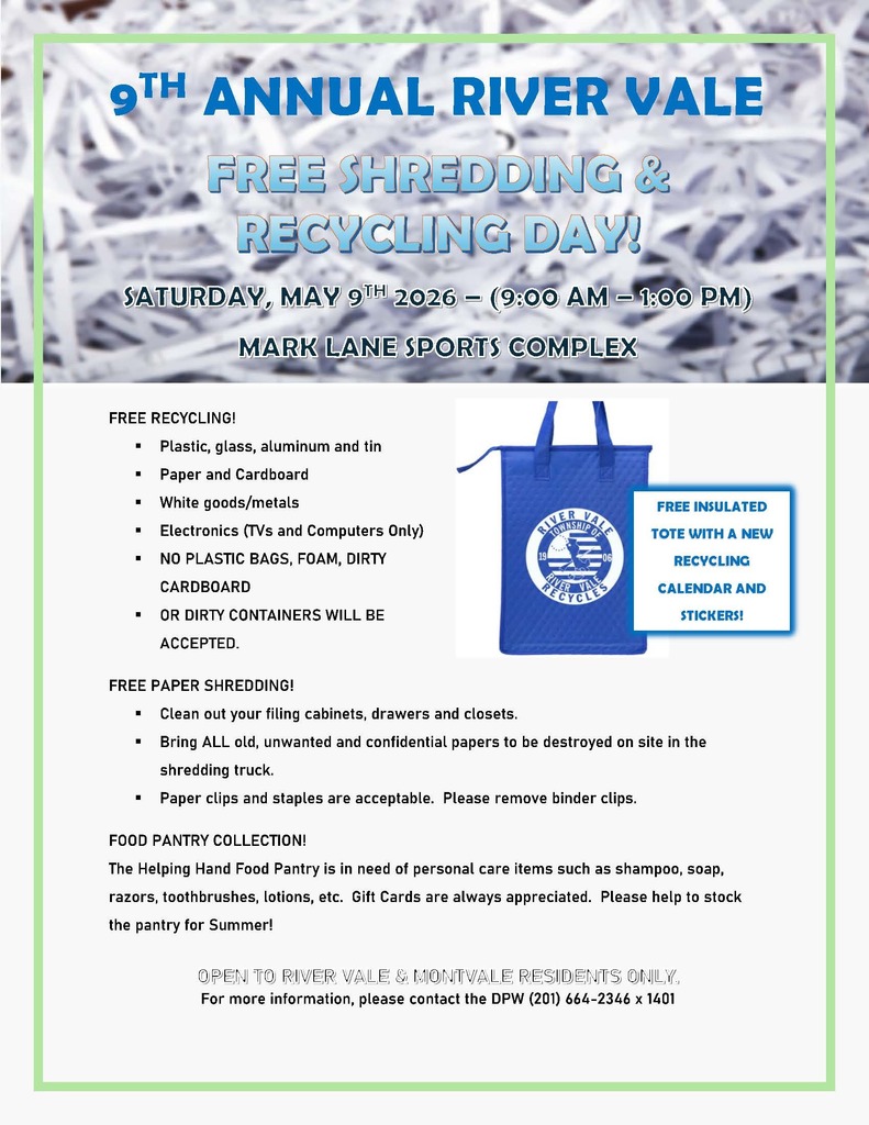 2026 May Shredding Event