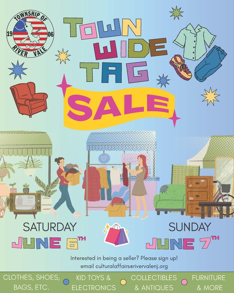 River Vale Town Wide Sale June 6 & 7 
