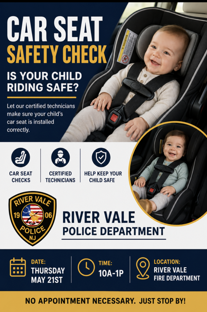 RVPD car seat check 5/21