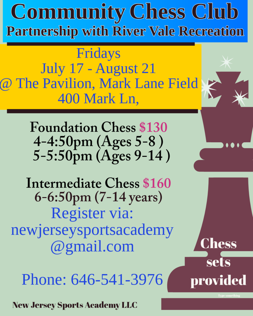 River Vale Summer Chess 2026