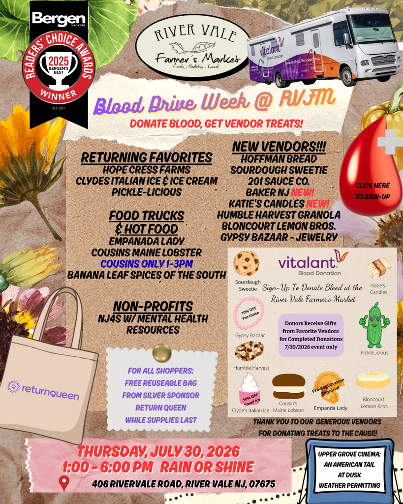 Blood Drive Week at the Market 7/30/26