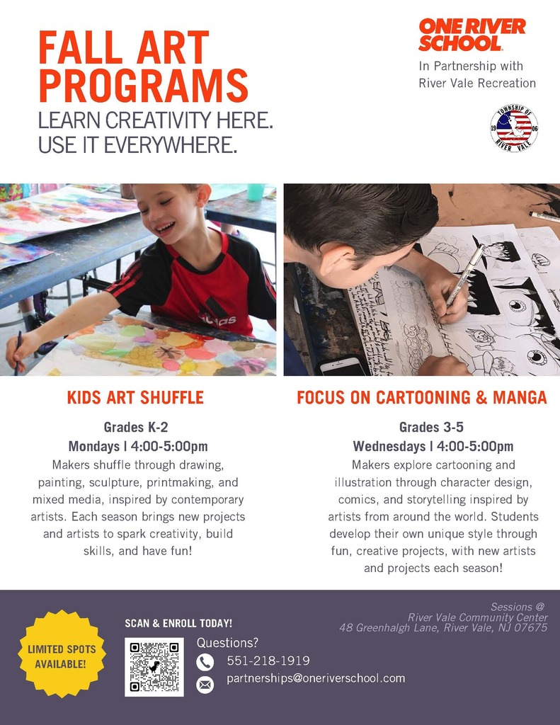 Art Classes Fall 2026