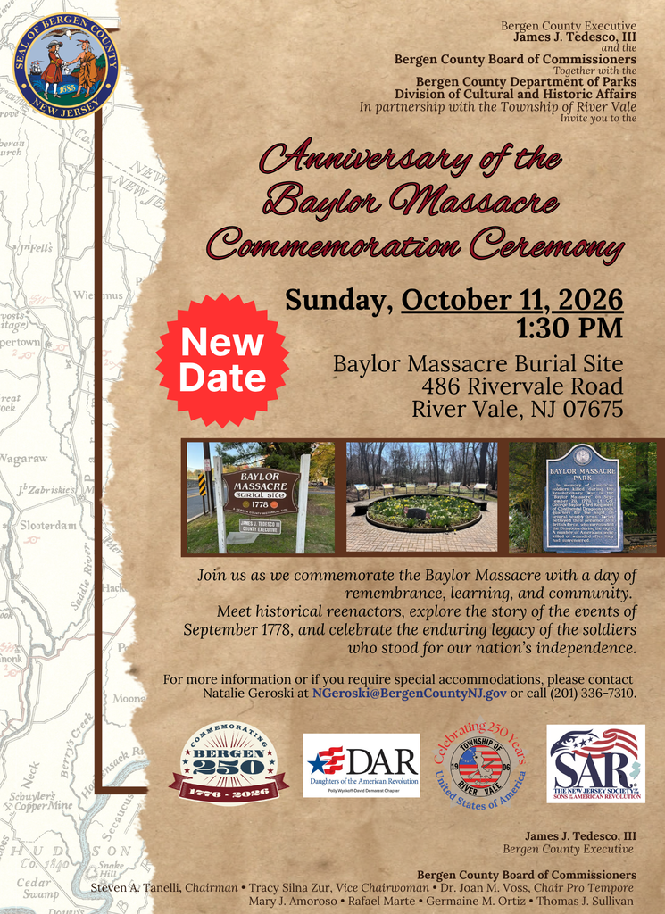 Baylor Massacre Ceremony 10/11/26 