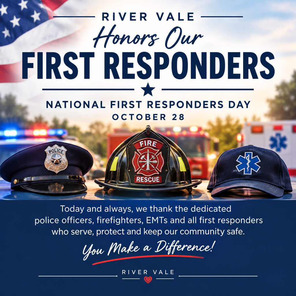 Thank You River Vale 1st Responders