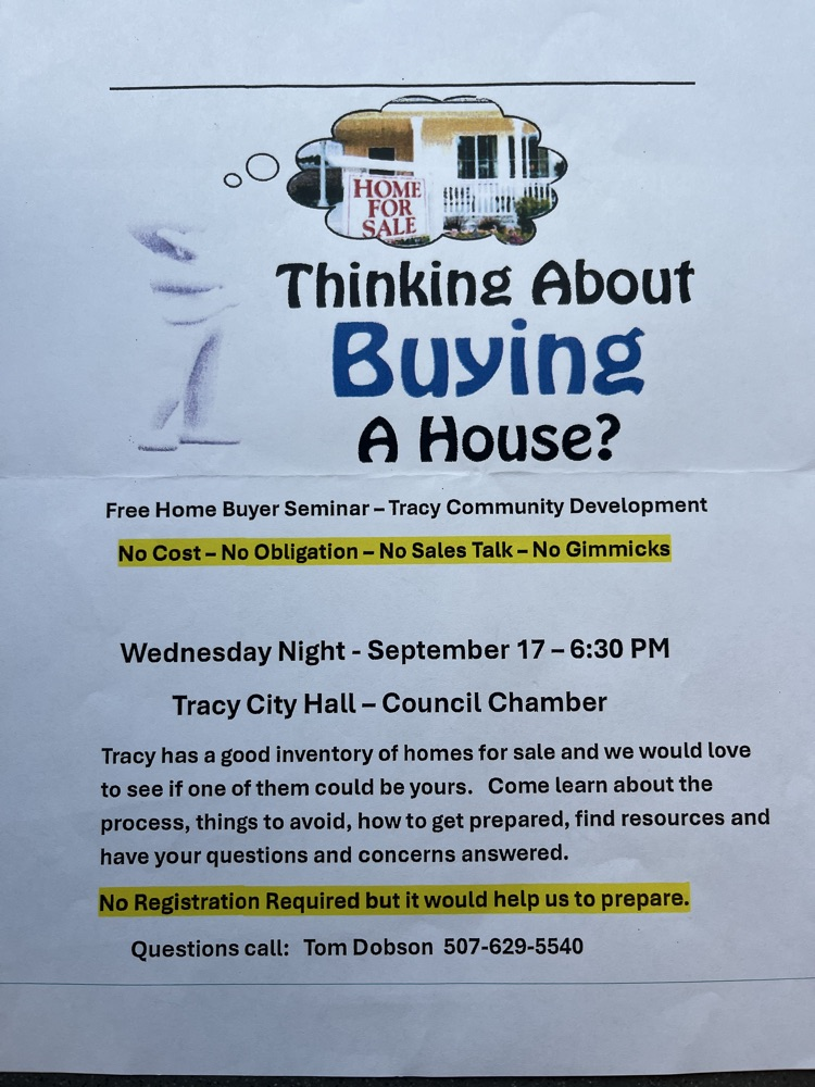 thinking about buying a house 