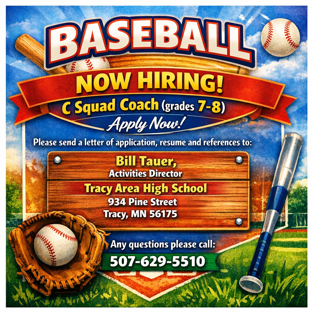 TAHS hiring C squad baseball coach.