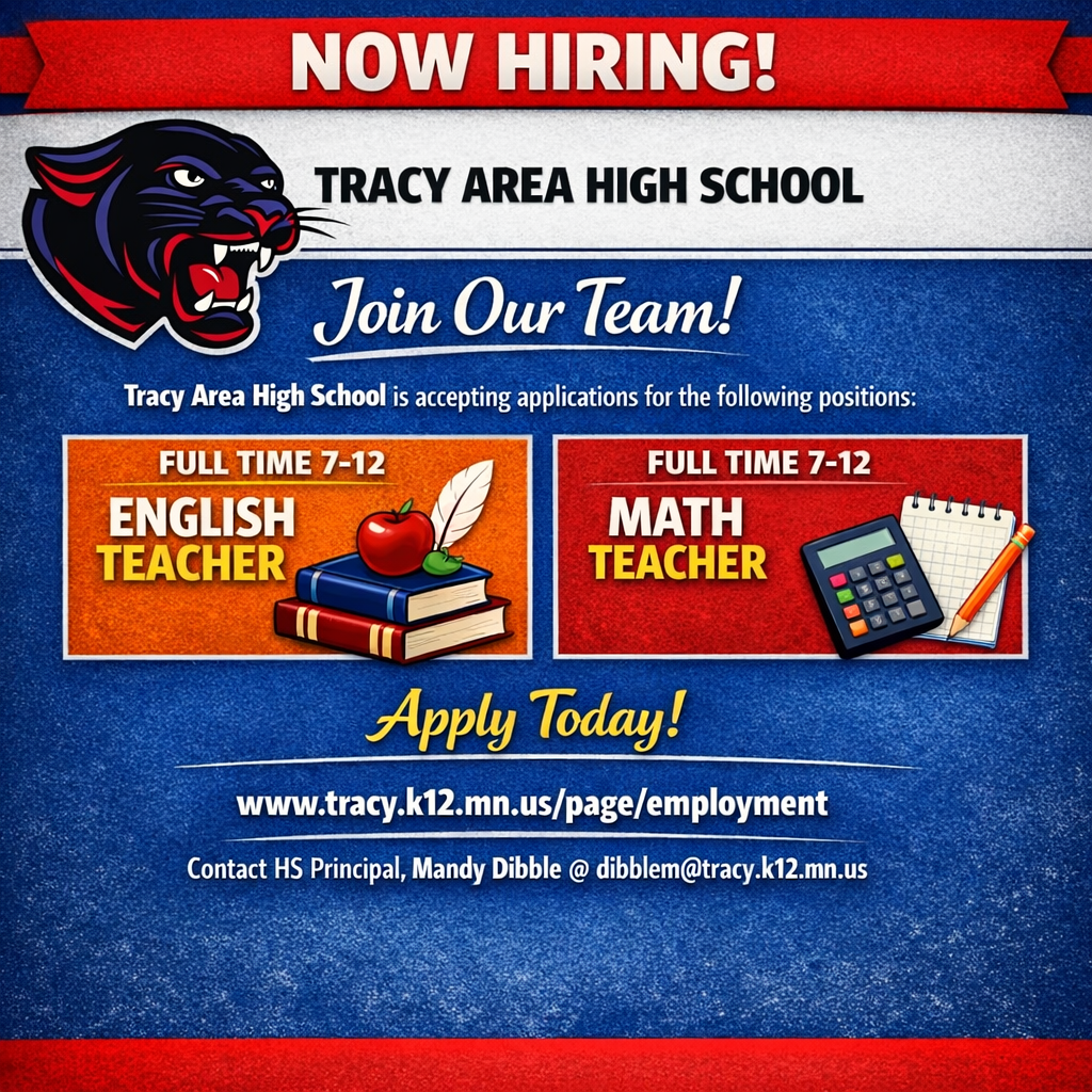 TAHS hiring full time English and Math teachers