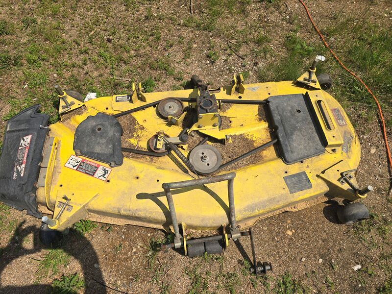Yellow 62" Mower Deck