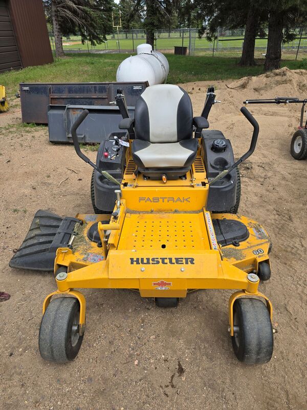 Hustler Yellow Mower