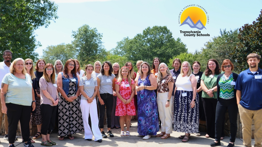 new staff group photo