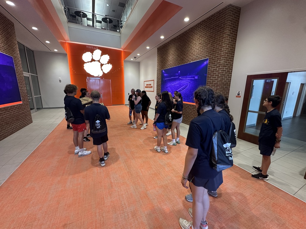 tcs gear up students at clemson