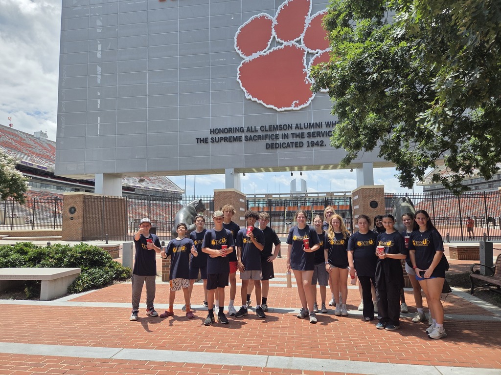 tcs gear up students at clemson