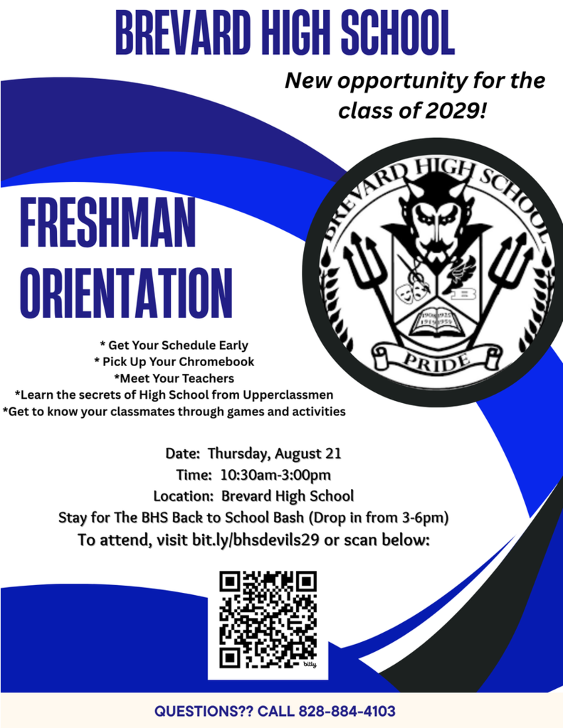 freshmen orientation flyer