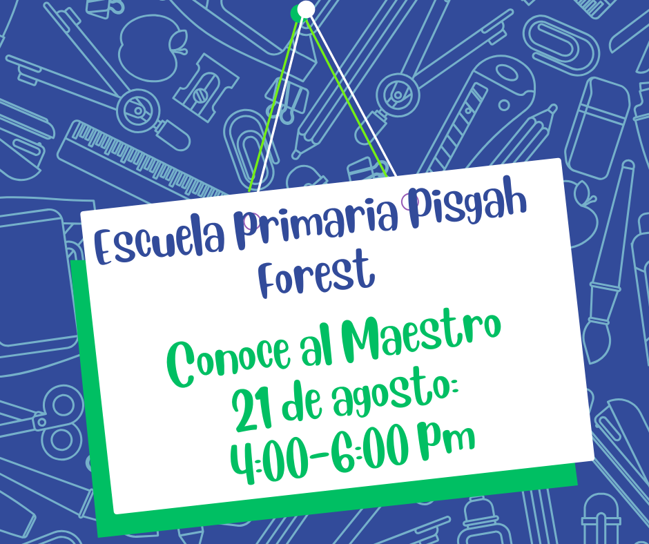 Meet the Teacher-August 21: 4:00-6:00