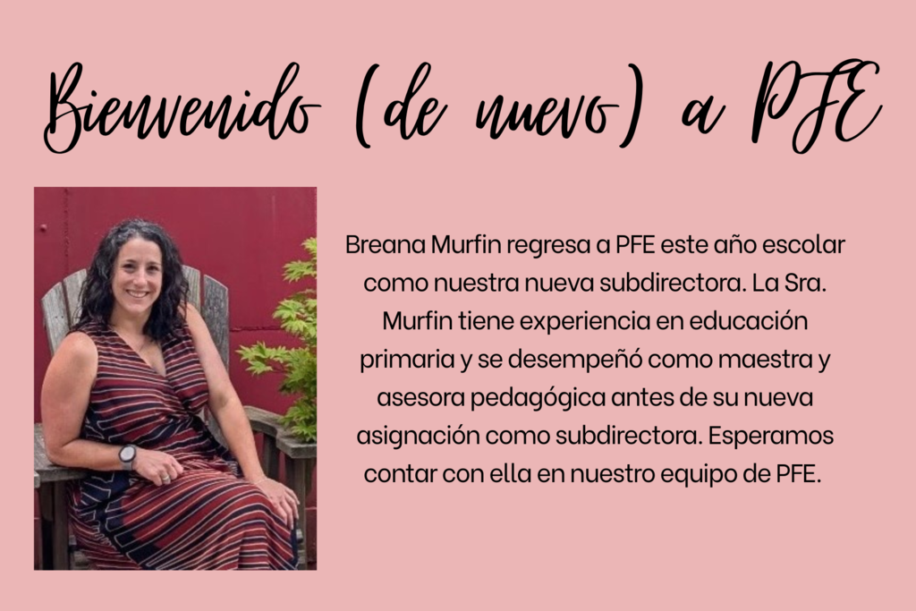 Breana Murfin, Assistant Principal