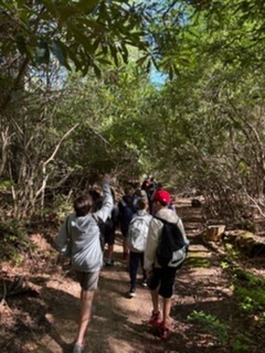 Students experienced outdoor learning with hands on experiences last week. 