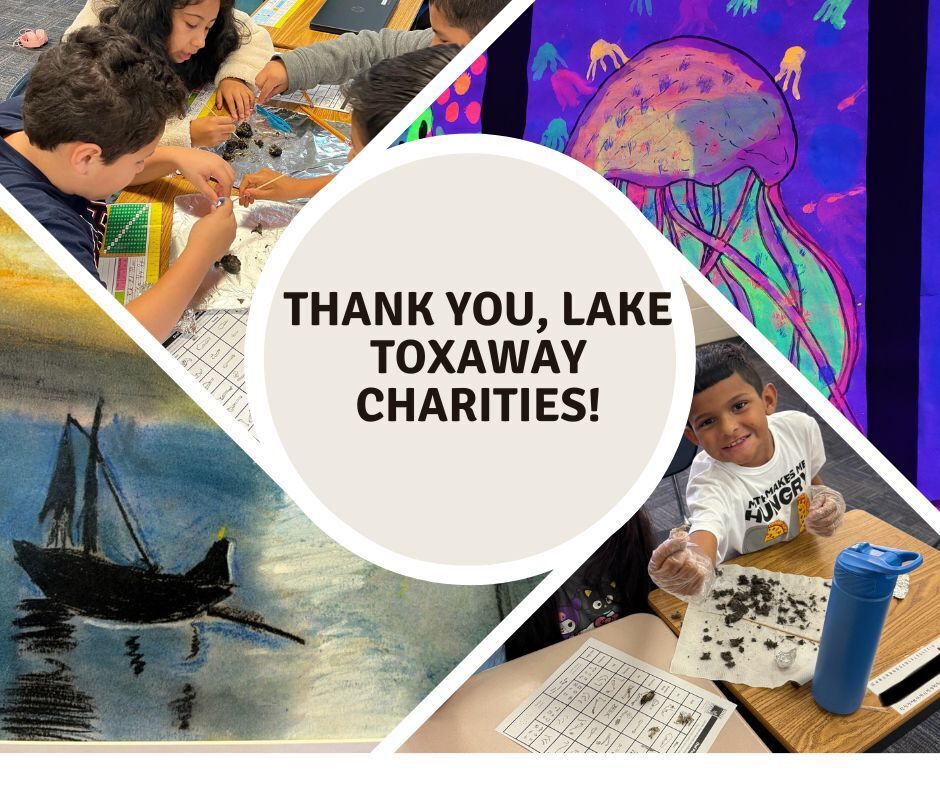 Thank you, Lake Toxaway Charities!