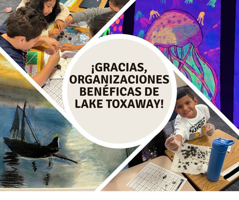 ¡Gracias, Lake Toxaway Charities!