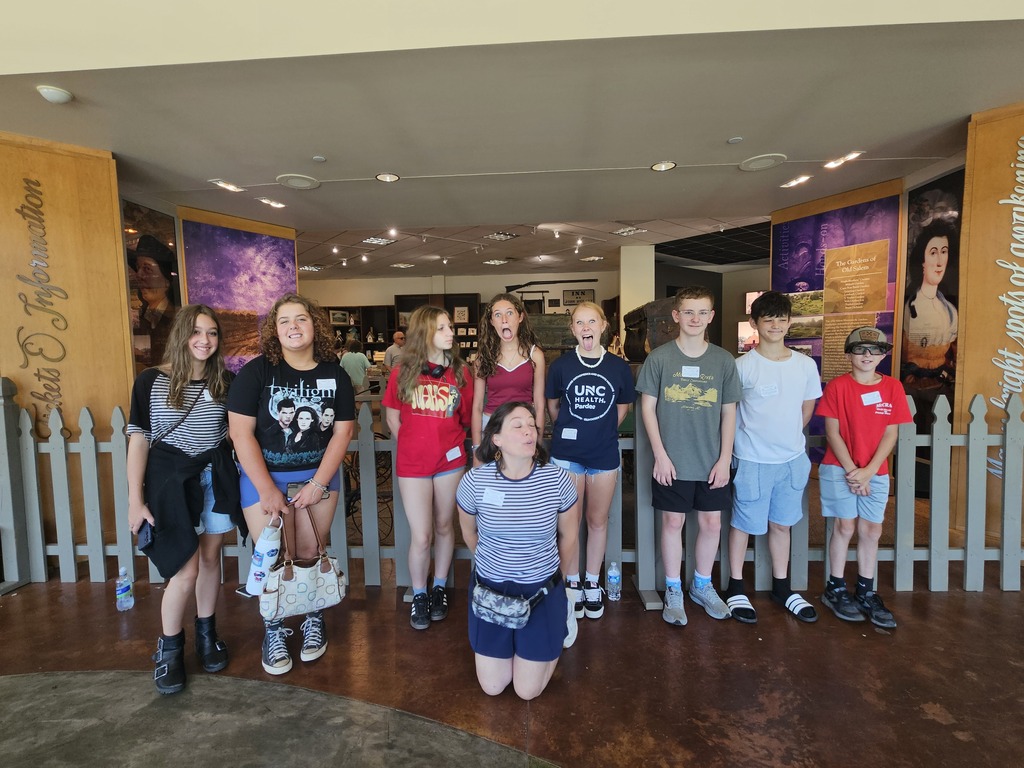 Middle school students learn at gear up camp