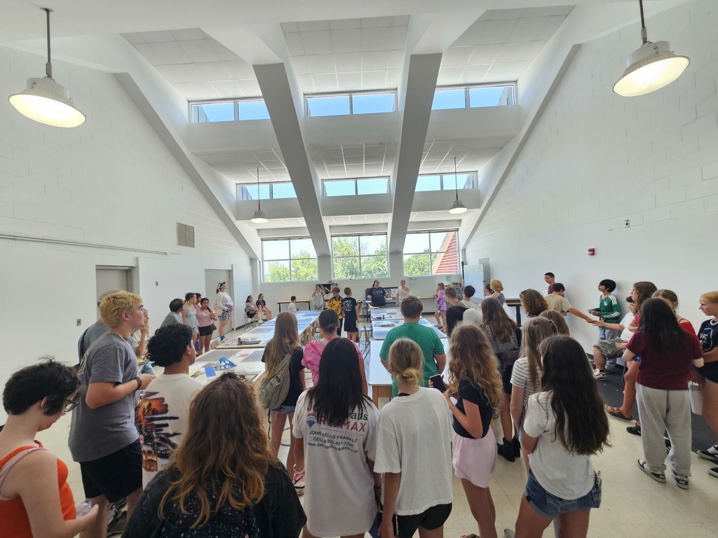 Middle school students learn at gear up camp